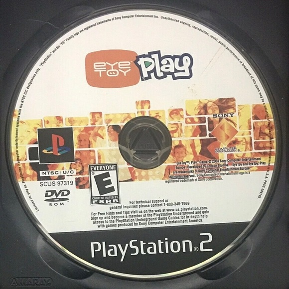 Eye Toy Play Playstation 2 PS2 Video Game 12 Games TESTED Works Great - Picture 11 of 15